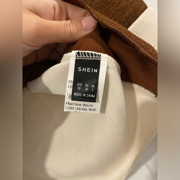 Womens SHEIN Ribbed Sweater size XS - Picture 2 of 3